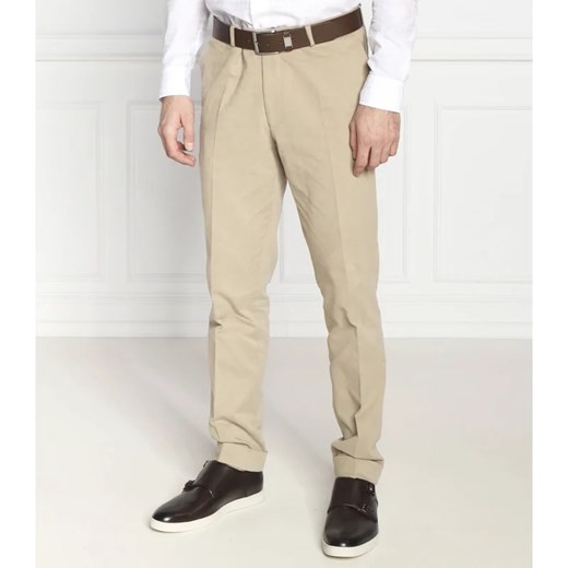 Oscar Jacobson Spodnie chino | Slim Fit ze sklepu Gomez Fashion Store w kategorii Spodnie męskie - zdjęcie 164329871