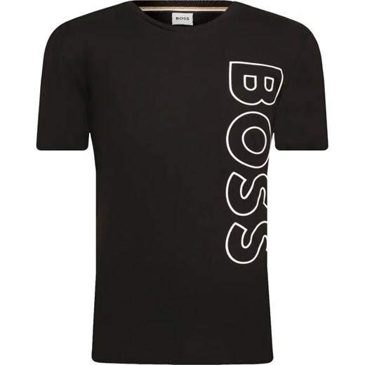 T-shirt chłopięce Boss Kidswear z bawełny 