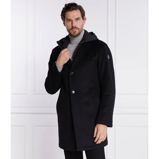 Joop! Wełniany płaszcz 2w1 Mailor | z dodatkiem kaszmiru ze sklepu Gomez Fashion Store w kategorii Płaszcze męskie - zdjęcie 164329922