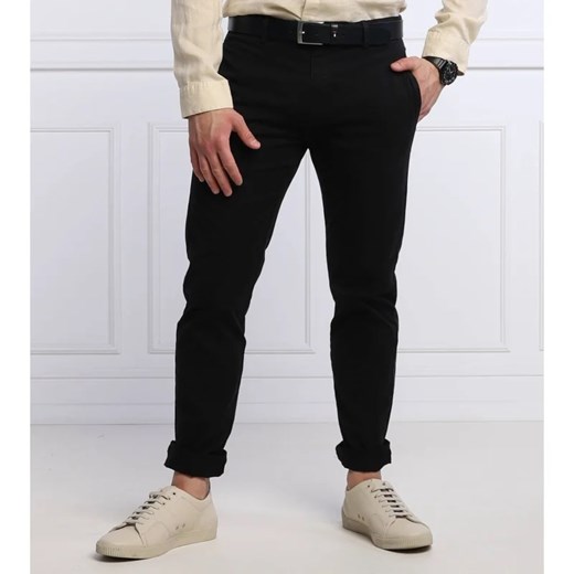 HUGO Spodnie chino David222D | Slim Fit ze sklepu Gomez Fashion Store w kategorii Spodnie męskie - zdjęcie 164330231
