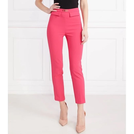 Elisabetta Franchi Spodnie cygaretki | Slim Fit Elisabetta Franchi 42 Gomez Fashion Store promocja