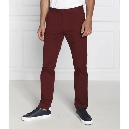 Tommy Hilfiger Spodnie chino | Slim Fit | pima ze sklepu Gomez Fashion Store w kategorii Spodnie męskie - zdjęcie 164330940