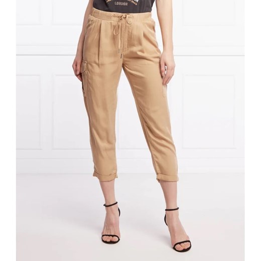 Pepe Jeans London Spodnie cargo JYNX | Relaxed fit | high waist ze sklepu Gomez Fashion Store w kategorii Spodnie damskie - zdjęcie 164330962
