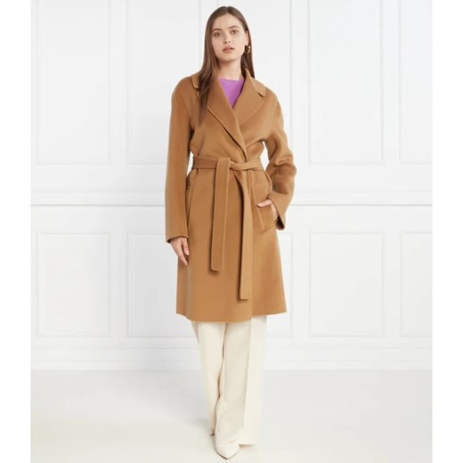 Pinko Wełniany płaszcz ze sklepu Gomez Fashion Store w kategorii Płaszcze damskie - zdjęcie 164331452