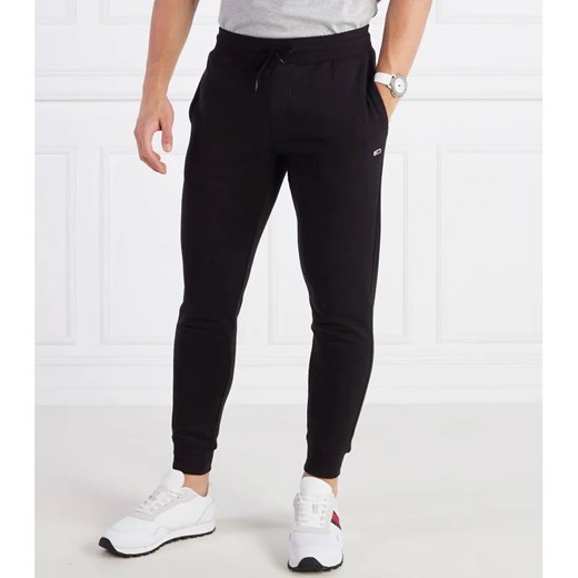 Tommy Jeans Spodnie dresowe TJM SLIM FLEECE SWEA | Slim Fit ze sklepu Gomez Fashion Store w kategorii Spodnie męskie - zdjęcie 164331783