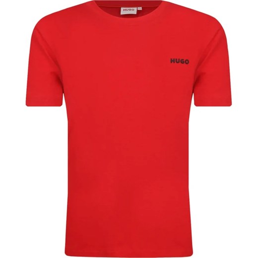 HUGO KIDS T-shirt | Regular Fit ze sklepu Gomez Fashion Store w kategorii T-shirty chłopięce - zdjęcie 164332550