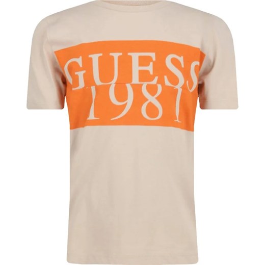 Guess T-shirt | Regular Fit ze sklepu Gomez Fashion Store w kategorii T-shirty chłopięce - zdjęcie 164332920