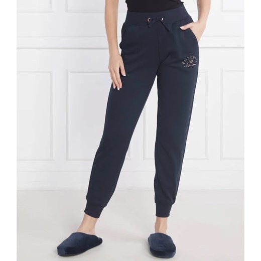 Emporio Armani Spodnie dresowe | Regular Fit ze sklepu Gomez Fashion Store w kategorii Spodnie damskie - zdjęcie 164332944
