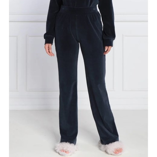 Emporio Armani Spodnie dresowe LOUNGEWEAR | Loose fit ze sklepu Gomez Fashion Store w kategorii Spodnie damskie - zdjęcie 164333451