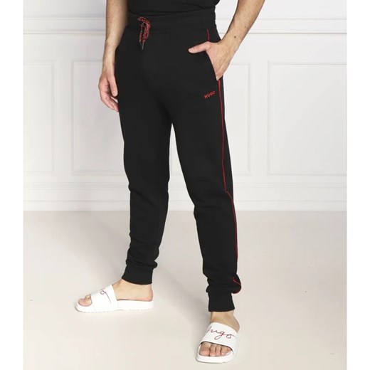 Hugo Bodywear Spodnie dresowe Checked Pants | Regular Fit ze sklepu Gomez Fashion Store w kategorii Spodnie męskie - zdjęcie 164334694