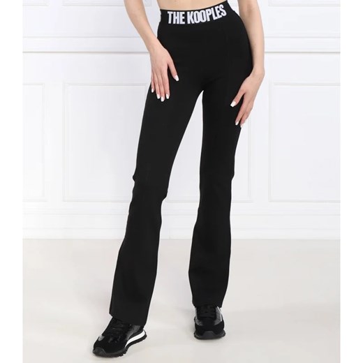 The Kooples Spodnie dresowe | flare fit ze sklepu Gomez Fashion Store w kategorii Spodnie damskie - zdjęcie 164335140