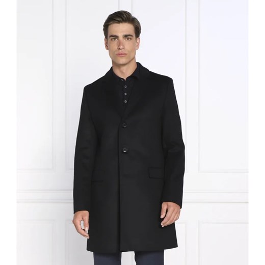 HUGO Wełniany płaszcz Migor2241 | z dodatkiem kaszmiru 50 okazja Gomez Fashion Store