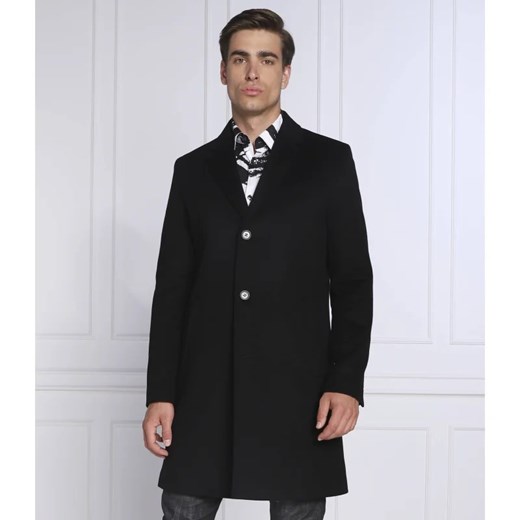 HUGO Wełniany płaszcz Malte2241 | z dodatkiem kaszmiru 48 okazyjna cena Gomez Fashion Store
