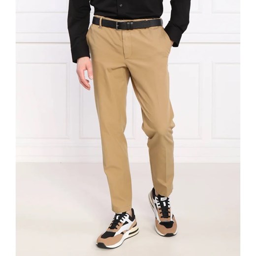 BOSS BLACK Spodnie chino Kane-DS 10246713 01 | Regular Fit | stretch 50 promocyjna cena Gomez Fashion Store