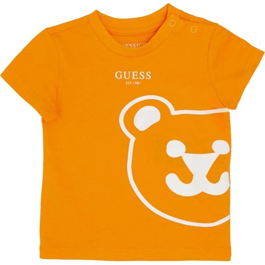 Guess T-shirt | Regular Fit ze sklepu Gomez Fashion Store w kategorii T-shirty chłopięce - zdjęcie 164335742