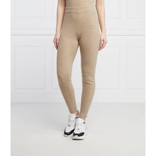 GUESS JEANS Legginsy Sweater | Slim Fit | z dodatkiem wełny M okazyjna cena Gomez Fashion Store
