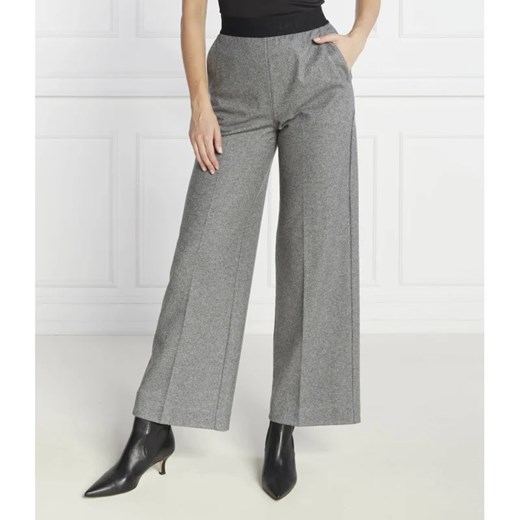 Liviana Conti Kaszmirowe spodnie | Straight fit ze sklepu Gomez Fashion Store w kategorii Spodnie damskie - zdjęcie 164336174