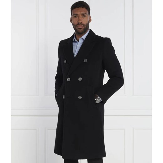 HUGO Wełniany płaszcz Miroy2341 ze sklepu Gomez Fashion Store w kategorii Płaszcze męskie - zdjęcie 164336432