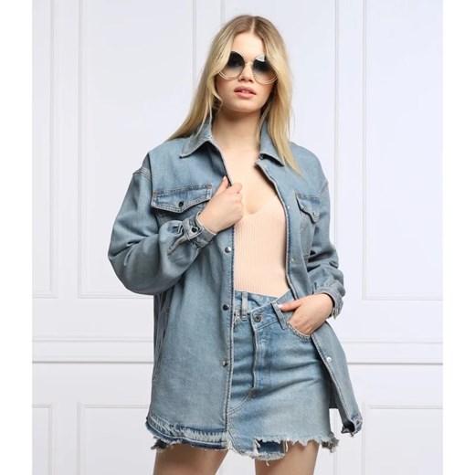 Liu Jo Kurtka jeansowa | Longline Fit ze sklepu Gomez Fashion Store w kategorii Kurtki damskie - zdjęcie 164337381
