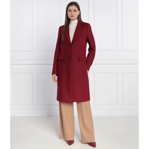 Tommy Hilfiger Wełniany płaszcz | z dodatkiem kaszmiru ze sklepu Gomez Fashion Store w kategorii Płaszcze damskie - zdjęcie 164337753