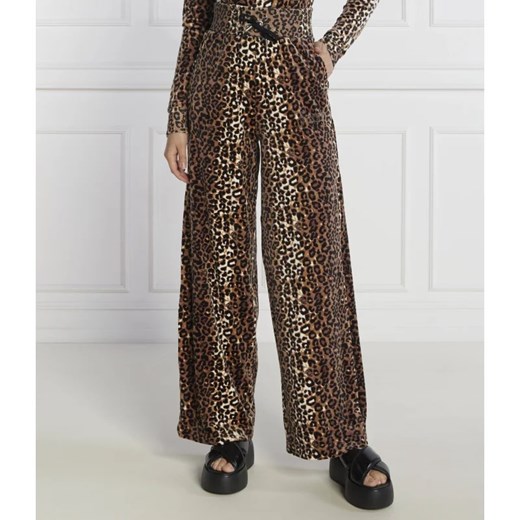 Juicy Couture Spodnie dresowe BEXLEY LEOPARD | Palazzo Juicy Couture XS okazyjna cena Gomez Fashion Store