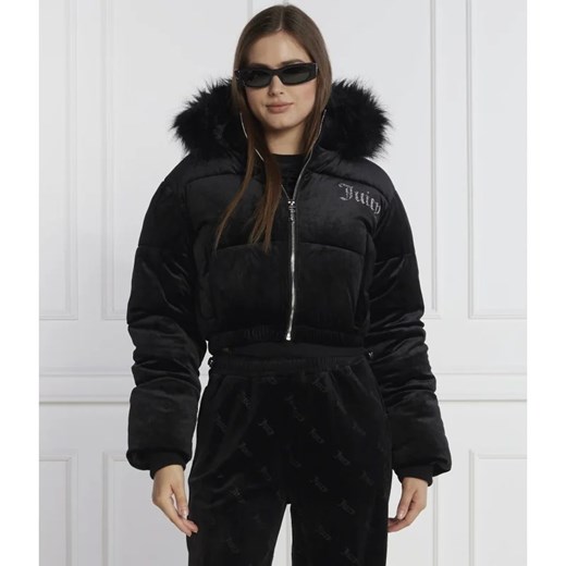 Juicy Couture Kurtka ROSALIA FUR TRIM PUFFA | Regular Fit Juicy Couture S Gomez Fashion Store