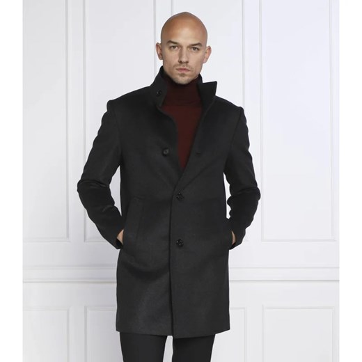Joop! Wełniany płaszcz Maron | z dodatkiem kaszmiru ze sklepu Gomez Fashion Store w kategorii Płaszcze męskie - zdjęcie 164338452