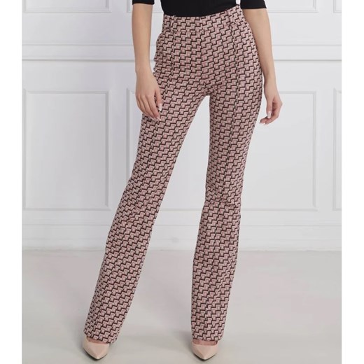 HUGO Spodnie Haflare | flare fit ze sklepu Gomez Fashion Store w kategorii Spodnie damskie - zdjęcie 164338563