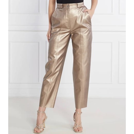 HUGO Spodnie Haresa-1 | Relaxed fit ze sklepu Gomez Fashion Store w kategorii Spodnie damskie - zdjęcie 164338972