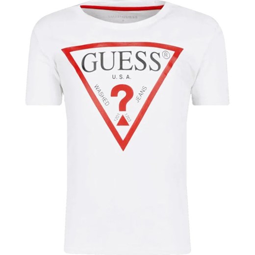 Guess T-shirt | Regular Fit ze sklepu Gomez Fashion Store w kategorii T-shirty chłopięce - zdjęcie 164339363