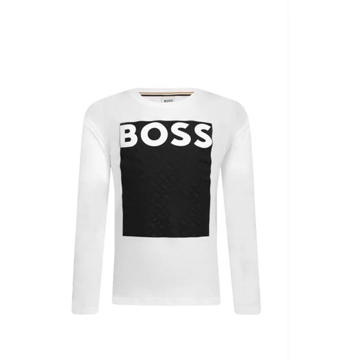BOSS Kidswear Longsleeve | Regular Fit Boss Kidswear 126 okazja Gomez Fashion Store