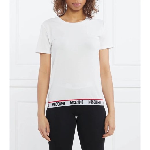 Moschino Underwear T-shirt | Regular Fit ze sklepu Gomez Fashion Store w kategorii Bluzki damskie - zdjęcie 164340571