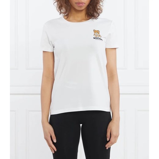 Moschino Underwear T-shirt | Regular Fit ze sklepu Gomez Fashion Store w kategorii Bluzki damskie - zdjęcie 164340613
