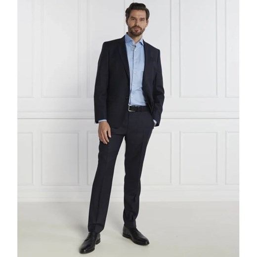BOSS BLACK Wełniany garnitur Huge | Slim Fit ze sklepu Gomez Fashion Store w kategorii Garnitury męskie - zdjęcie 164342220