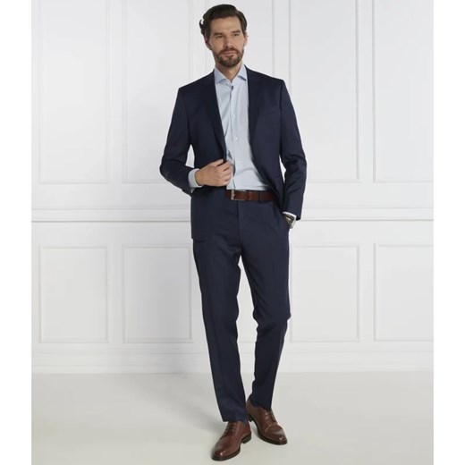 BOSS Wełniany garnitur Huge | Slim Fit 50 Gomez Fashion Store