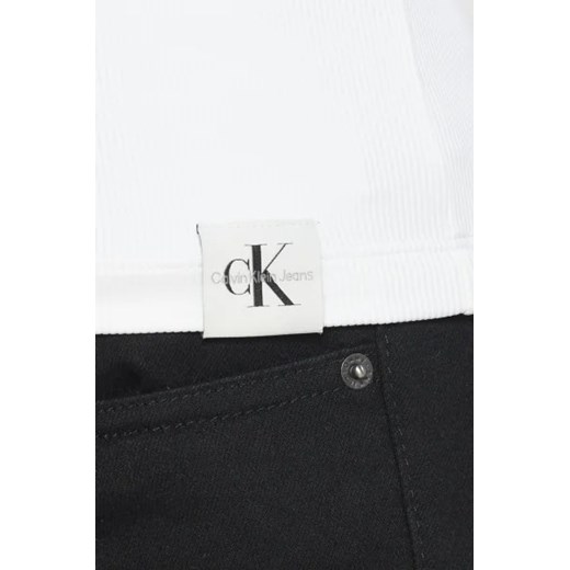 CALVIN KLEIN JEANS Golf TAB SPLIT RIB MOCK NECK | Regular Fit L Gomez Fashion Store