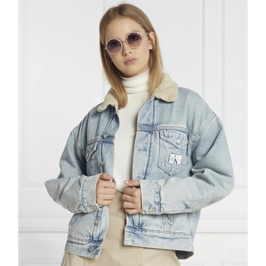 CALVIN KLEIN JEANS Kurtka jeansowa | Regular Fit ze sklepu Gomez Fashion Store w kategorii Kurtki damskie - zdjęcie 164343082