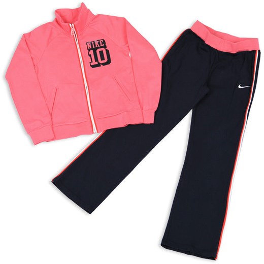 Nike, Dres dziewczęcy, rozmiar 152/158 - Spodnie, spódnice, sukienki - 2 sztuka 70% taniej! smyk-com rozowy Spodnie