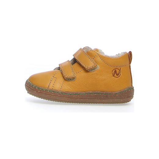 Naturino Skórzane sneakersy "Windy" w kolorze żółtym Naturino 25 okazja Limango Polska