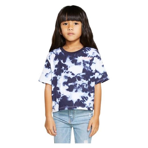 Levi&apos;s Kids Koszulka w kolorze granatowo-białym ze sklepu Limango Polska w kategorii Bluzki dziewczęce - zdjęcie 164346131