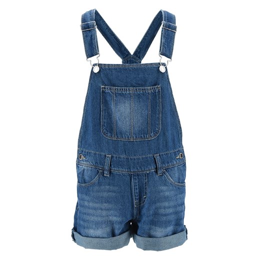 Levi&apos;s Kids Ogrodniczki dżinsowe w kolorze niebieskim ze sklepu Limango Polska w kategorii Spodenki dziewczęce - zdjęcie 164346601