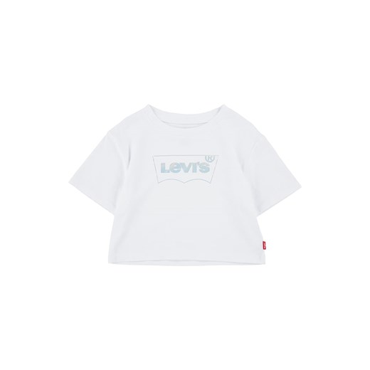 Levi&apos;s Kids Koszulka w kolorze białym 164 okazyjna cena Limango Polska