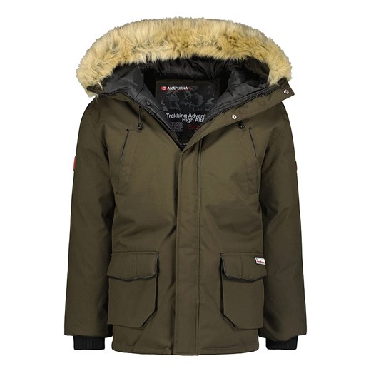 ANAPURNA Kurtka zimowa &quot;Claudana&quot; w kolorze oliwkowym Anapurna 3XL Limango Polska wyprzedaż