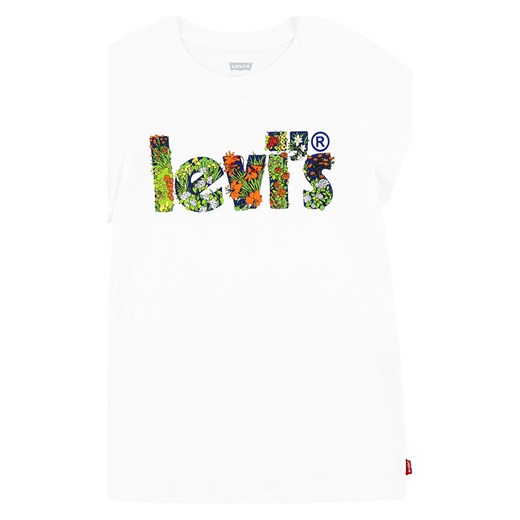 Levi&apos;s Kids Koszulka w kolorze białym ze sklepu Limango Polska w kategorii Bluzki dziewczęce - zdjęcie 164348351