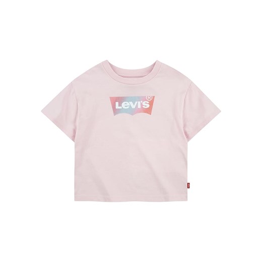 Levi&apos;s Kids Koszulka w kolorze jasnoróżowym ze sklepu Limango Polska w kategorii Bluzki dziewczęce - zdjęcie 164348364