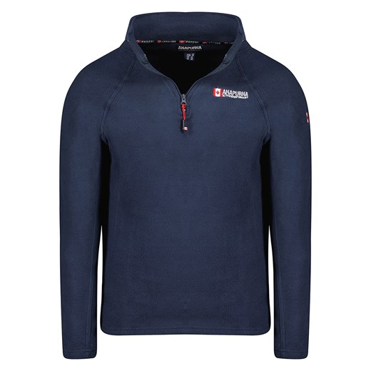ANAPURNA Bluza polarowa &quot;Tonneau&quot; w kolorze granatowym ze sklepu Limango Polska w kategorii Bluzy męskie - zdjęcie 164348970