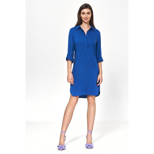 Nife Sukienka w kolorze niebieskim ze sklepu Limango Polska w kategorii Sukienki - zdjęcie 164349411