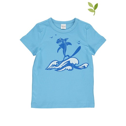 Fred´s World by GREEN COTTON Koszulka w kolorze błękitnym ze sklepu Limango Polska w kategorii T-shirty chłopięce - zdjęcie 164351523
