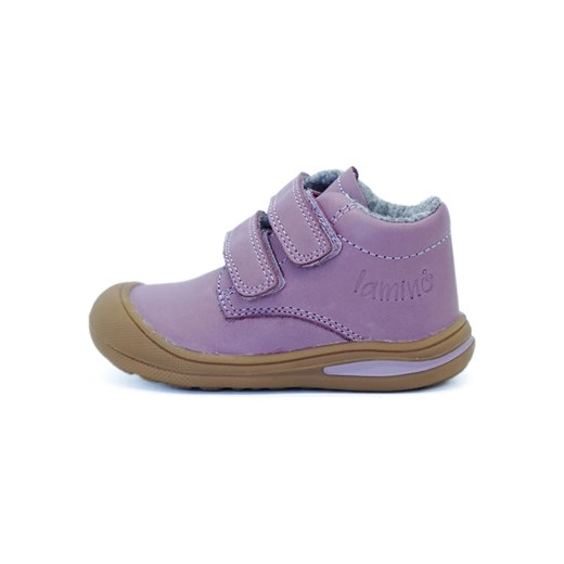 lamino Skórzane sneakersy w kolorze fioletowym ze sklepu Limango Polska w kategorii Półbuty dziecięce - zdjęcie 164352671