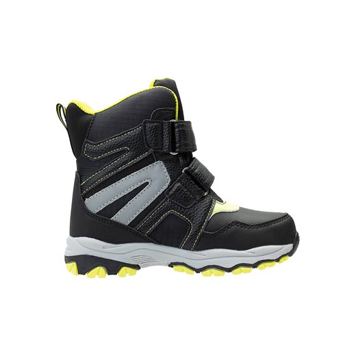 Lamino buty zimowe dziecięce czarne na zimę na rzepy